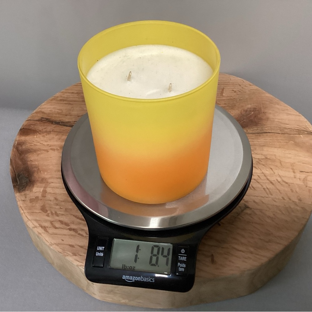 🟠 Lumalight - Sunshine & Pineapples scented candle - Never Used - Like New 16 oz - Picture 9 of 9